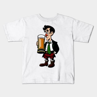 Beer Drinker Kids T-Shirt